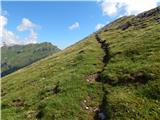 Lago di Fedaia - Col di Bousc